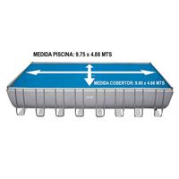 Intex 29030 Solar Cover Afdekzeil 960x466 cm Blauw - thumbnail
