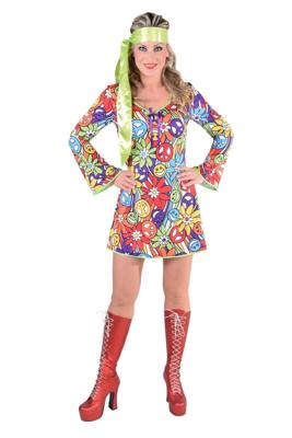 70&apos;s basic jurkje - hippie smile