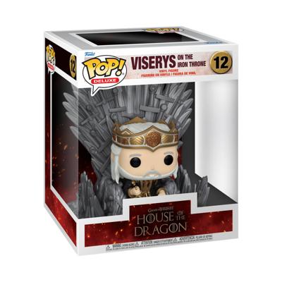House of the Dragon - Day of the Dragon Funko Pop Vinyl: Viserys on the Iron Throne