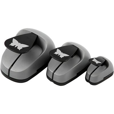 Creativ Company Ponsen set, vlinder, afm 25+49+75 mm, 3 stuk/ 1 doos