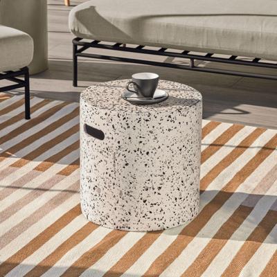 Kave Home Bijzettafel 'Jenell' 35cm, kleur Wit Kave Home Bijzettafel 'Jenell' 35cm, kleur Wit