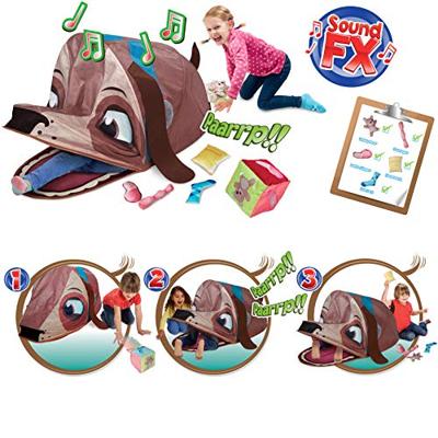 Brandunit Puppy tent met spelletje speeltent