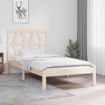 Bedframe massief grenenhout 90x200 cm