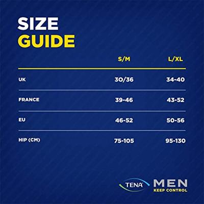 Tena Men Active Fit Pants Normal Grijs L/XL 10 Stuks