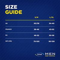 Tena Men Active Fit Pants Normal Grijs L/XL 10 Stuks - thumbnail