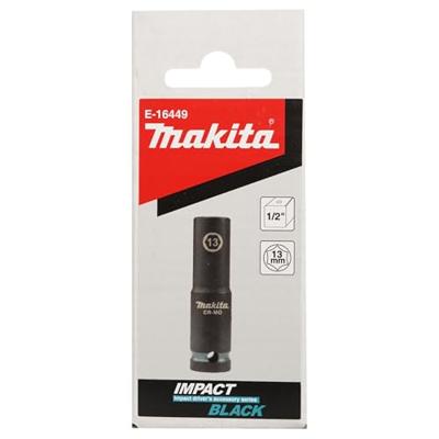 Makita E-16449 Impact Black Krachtdop 1/2" lang | 13 mm - thumbnail