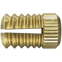 Fischer 503785 PA 4 M6/13,5 K NV Messingplug 13 mm 1 set(s) - thumbnail