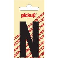 Plakletter Nobel Sticker zwarte letter N amsterdam Pickup - Pickup - thumbnail