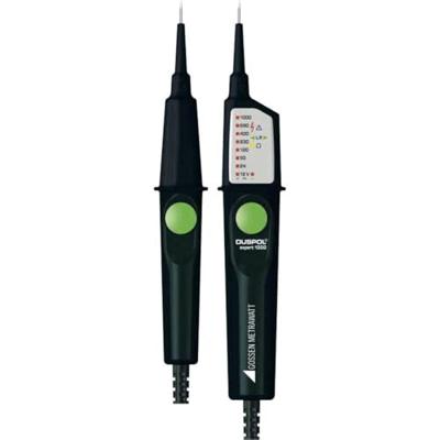Gossen Metrawatt DUSPOL expert 1000 Tweepolige spanningstester CAT III 1000 V, CAT IV 600 V LED, Vibratie, Akoestisch