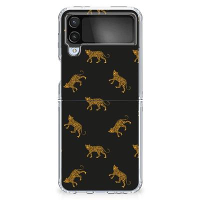 TPU Hoesje voor Samsung Galaxy Z Flip 4 Leopards