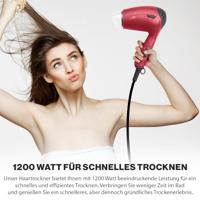 Clatronic HTD 3429 Haardroger Rood - thumbnail