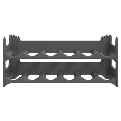 Wijnrek voor 12 flessen stapelbaar PP Wijnrek voor 12 flessen stapelbaar PP