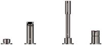 Grohe Badrandcombinatie Met Baduitloop Lineare New 4-gats Afbouwdeel Chroom - thumbnail