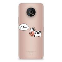 Nokia G50 Telefoonhoesje met Naam Cow - thumbnail