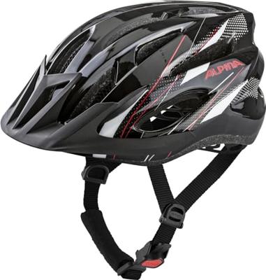 Olympic Sportswear Alpina sports mtb helm mtb17 glans 58-61 zwart/wit/rood