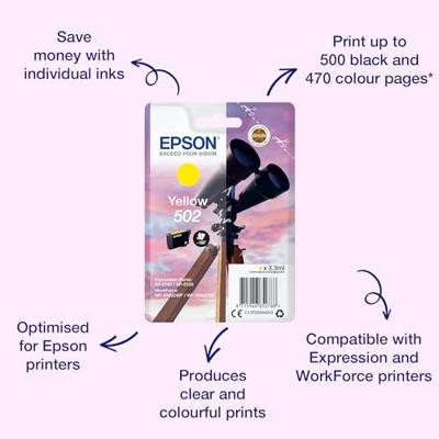 Epson T02v4 Origineel Ge 502 3.3ml