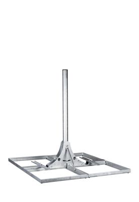 Kathrein ZAS 150 Satelliet-dakbeugel Geschikt voor schotelgrootte: Ø tot 130 cm Zilver