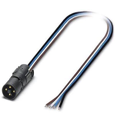 Phoenix Contact 1424130 Sensor/actuator inbouwconnector M12 Aantal polen (sensoren): 4 Contactdrager 0.50 m 1 stuk(s)