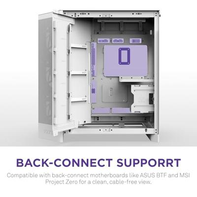 ATX Semi-toren doos NZXT CM-H92FW-R1 Wit ATX Semi-toren doos NZXT CM-H92FW-R1 Wit