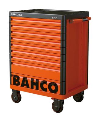 Bahco Gereedschapswagen 'Premium' E77 26" met 9 lades rood | 693 mm x 510 mm x 965 mm - 1477K9RED Bahco Gereedschapswagen 'Premium' E77 26" met 9 lades rood | 693 mm x 510 mm x 965 mm - 1477K9RED