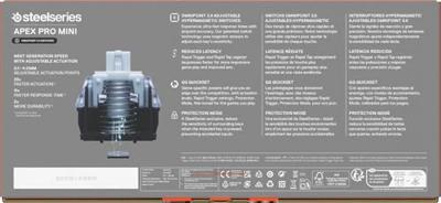 Toetsenbord SteelSeries 64913 Zwart Qwerty US