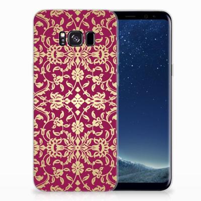 Siliconen Hoesje Samsung Galaxy S8 Plus Barok Pink Siliconen Hoesje Samsung Galaxy S8 Plus Barok Pink