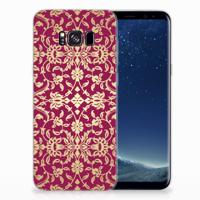 Siliconen Hoesje Samsung Galaxy S8 Plus Barok Pink - thumbnail
