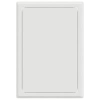 Toegangs paneel Wit 20 x 30 cm Staal - thumbnail