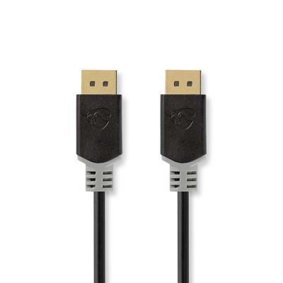 Nedis DisplayPort-Kabel | DisplayPort Male | DisplayPort Male | 2 m / Grijs | 1 stuks - CCBW37014AT20 CCBW37014AT20