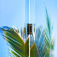 Kamerscherm inklapbaar strand 200x170 cm - thumbnail