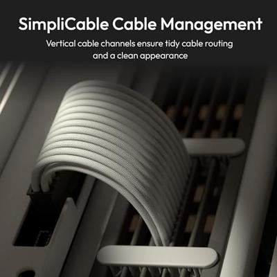 HAVN HAVN HS 420 VGPU PC-Gehäuse, Midi-Tower, E-ATX, Tempered Glass, PCIe 5.0 Riser Midi-tower Gaming-behuizing, Behuizing, PC-behuizing Wit HAVN HAVN HS 420 VGPU PC-Gehäuse, Midi-Tower, E-ATX, Tempered Glass, PCIe 5.0 Riser Midi-tower Gaming-behuizing, Behuizing, PC-behuizing Wit