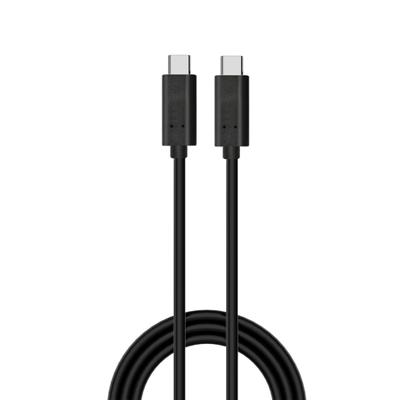 Ewent EC1045 - USB type C-lader - snel opladen - vermogen 60 W - met 10 Gbit/s gegevenssynchronisatie en 4K-videosignaal - universele compatibiliteit - 1 m lange kabel