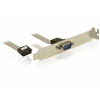 DeLOCK Slot Bracket > 1 x Serieel slotplaatje - thumbnail