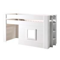 Vipack halfhoogslaper Noah - wit - 213,6x96x120,1 cm - Leen Bakker - thumbnail