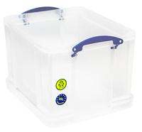 Really Useful Box opbergdoos35 liter, transparant - thumbnail