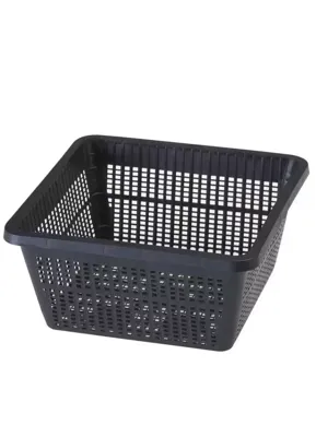 Vijvertechniek plantmand plastic 23 x 23 cm Vijvertechniek plantmand plastic 23 x 23 cm