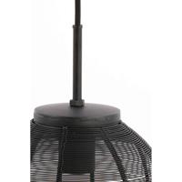 Light & Living Hanglamp 'Yaelle' 3-Lamps, kleur Mat Zwart - thumbnail