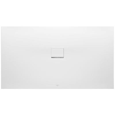 Villeroy & Boch Squaro Infinity kunststof douchebak - quaryl rechthoekig 180x100x4cm - mat wit udq1810sqi2v-rw