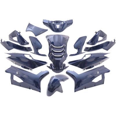 Edge Plaatset 14-delig voor peugeot speedfight 4 - blauw metallic