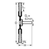 PFERD TOOLS 43104010 Ronde borstel 10 stuk(s) - thumbnail