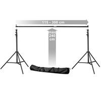 BRESSER BR-D24 Support + 2.5x3m Doek Chroma Groen - thumbnail