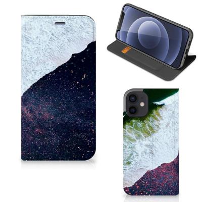 iPhone 12 Mini Stand Case Sea in Space iPhone 12 Mini Stand Case Sea in Space