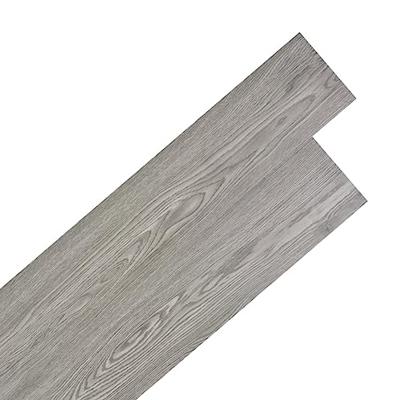 VidaXL Vloerplanken zelfklevend 5,21 m² 2 mm pvc donkergrijs