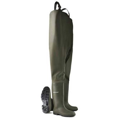 Dunlop 388VP Waadpak Pricemastor Chest Wader Groen - Maat 43 - 15.032.023.43