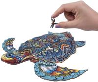 Puzzel A4 schildpad - thumbnail