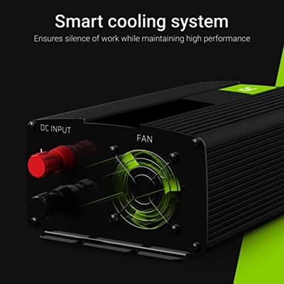 Green Cell INV05DE Omvormer 300 W 12 V - 230 V