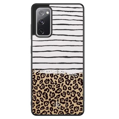 Samsung Galaxy S20 FE hoesje - Leopard lines Samsung Galaxy S20 FE hoesje - Leopard lines