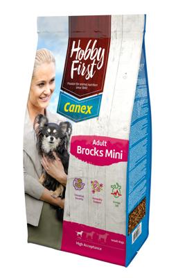 HobbyFirst Canex Adult Brocks Mini hondenvoer 2 x 3 kg HobbyFirst Canex Adult Brocks Mini hondenvoer 2 x 3 kg