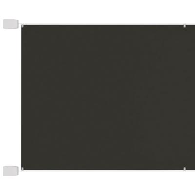 Luifel verticaal 140x800 cm oxford stof antracietkleurig
