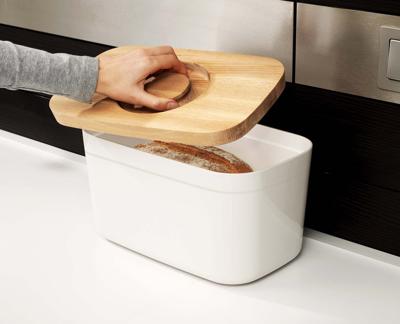 Joseph Joseph Bread Bin broodtrommel Rechthoekig Wit Bamboo, Kunststof Joseph Joseph Bread Bin broodtrommel Rechthoekig Wit Bamboo, Kunststof